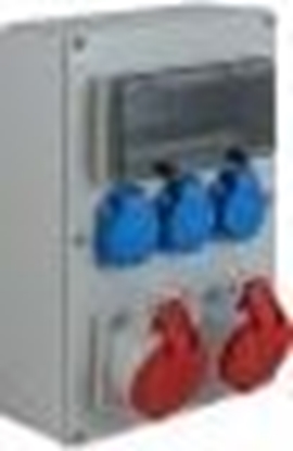 Attēls no Elektro-Plast Rozdzielnica budowlana RB-3232 IP44 1x32A/5P,1x32A/5P,3xGS 65.3232