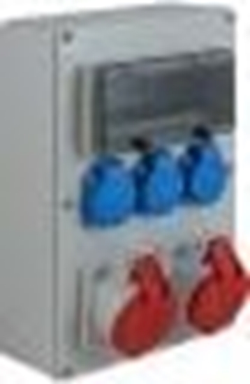 Picture of Elektro-Plast Rozdzielnica budowlana RB-3232 IP44 1x32A/5P,1x32A/5P,3xGS 65.3232