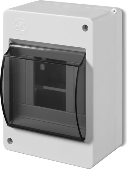 Picture of Elektro-Plast Rozdzielnica moduowa 1 x 4 natynkowa IP30 z pokryw dymn N+PE MINI S-4 (2304-11)