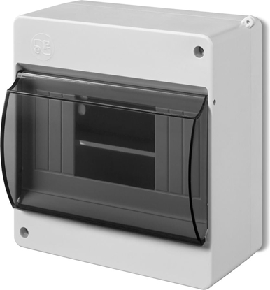 Picture of Elektro-Plast Rozdzielnica moduowa 1 x 6 natynkowa IP20 z pokryw dymn MINI S-6 N+PE (2306-11)