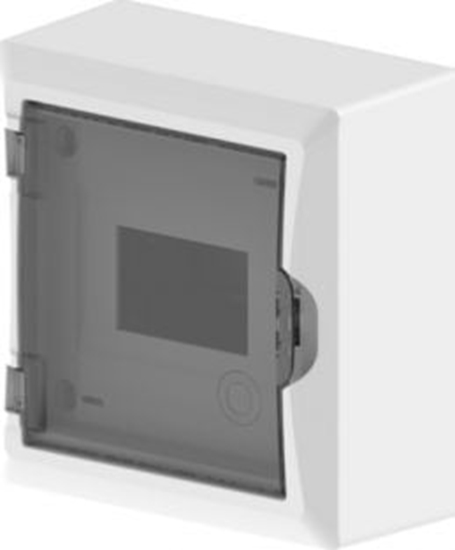 Picture of Elektro-Plast Rozdzielnica moduowa 1x6 n/t ECONOMIC BOX RN 1/6 drzwi biae (N+PE) IP40 2501-00