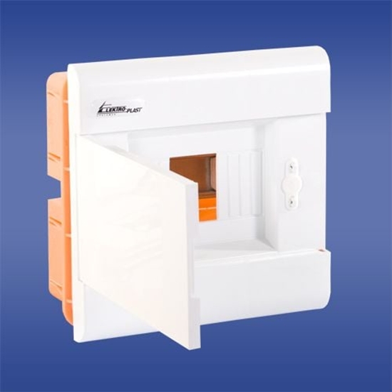 Picture of Elektro-Plast Rozdzielnica moduowa 1x8 podtynkowa IP40 SRp-8/B N+PE (2.12)