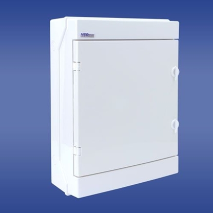 Attēls no Elektro-Plast Rozdzielnica moduowa 2 x 13 hermetyczna RH-24/B IP65 biae drzwi (36.23)