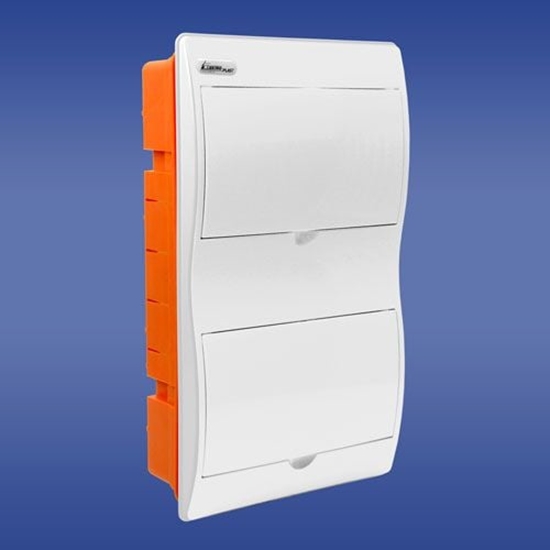 Picture of Elektro-Plast Rozdzielnica moduowa 2x8 podtynkowa IP40 RP-16/B Fala N+PE (8.14)