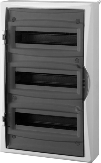 Picture of Elektro-Plast Rozdzielnica moduowa 3 x 12 n/t ECONOMIC BOX RN drzwi transparentne N+PE IP40 (2506-01)