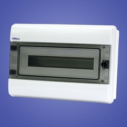Attēls no Elektro-Plast Rozdzielnica moduowa hermetyczna RH-18/Z 1 x 18 IP65 z zamkiem (36.19)