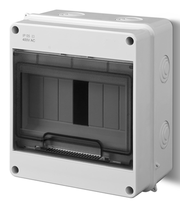 Attēls no Elektro-Plast Rozdzielnica moduowa natynkowa EP-Lux Plus RN 1/7 IP 55 N+PE (1952-01)