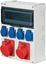 Picture of Elektro-Plast Rozdzielnica RS-12 mod 4x2P+Z 3P+N+Z 16A 3P+N+Z 32A IP44 szara (6210-01)