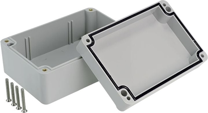 Attēls no Elektro-Plast STRONG Puszka hermetyczna n/t 118x78x55mm IP67 PHP-57 szary (62.57)