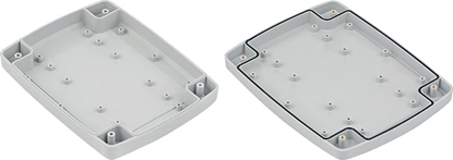 Attēls no Elektro-Plast STRONG Puszka hermetyczna n/t 145x185x39mm IP67 PHP-124 szary (62.125)