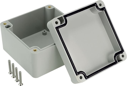 Attēls no Elektro-Plast STRONG Puszka hermetyczna n/t 82x80x55mm IP67 PHP-111 szary (62.111)