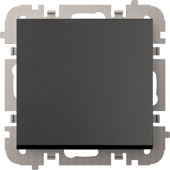 Picture of Elektro-Plast Vestra cznik zwierny wiato bez ramki podtynkowy IP20 czarny 3813-19
