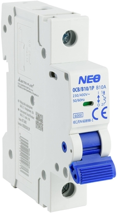 Attēls no Elektro-Plast Wycznik nadprdowy 1P B 10A 6kA OCB/B10/1P 87.605