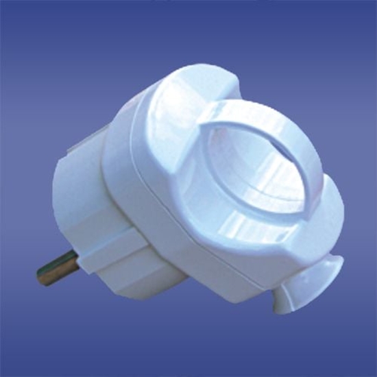 Picture of Elektro-Plast Wtyczka ktowa SCHUKO z/u 16A IP20 biaa AWA-WN (51.55)
