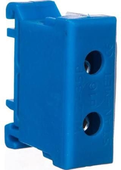 Picture of Elektro-Plast Zczka szynowa przelotowa 2-przewodowa 16-70mm2 niebieska ZP50 Cu / n (48.51)