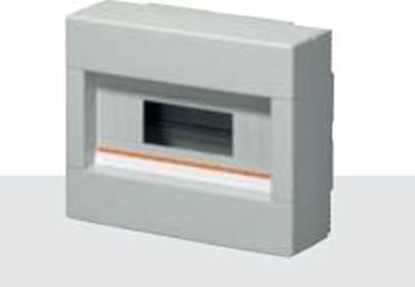Picture of Elettrocanali Rozdzielnica moduowa natynkowa 1x12 bez drzwi seria 610 szara (EC61012)