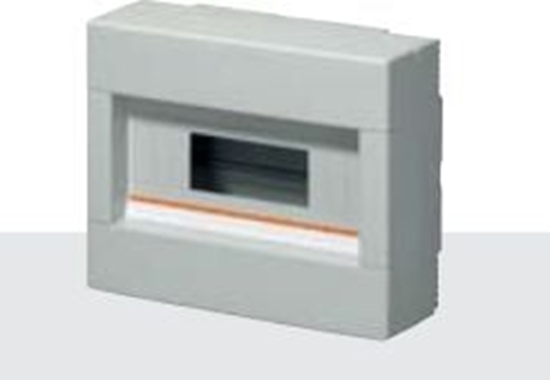 Picture of Elettrocanali Rozdzielnica moduowa natynkowa 1x12 bez drzwi seria 610 szara (EC61012)
