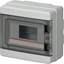 Picture of Elettrocanali Rozdzielnica moduowa PV 1x12 natynkowa drzwi transp. seria 620 IP65 280x220x100 szyna N+PE szara EC62012E