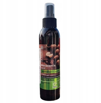 Изображение Elfa Pharm Macadamia Hair Lakier regenerujcy do wosów z Olejem makadamia i Keratyn 150 ml