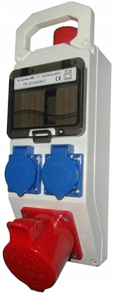 Picture of Elgat Rozdzielnica maa skrzynka 5mod. gn.32A5st.,2xgn.16A/250V 360