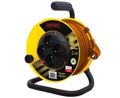 Изображение Elgotech Przeduacz bbnowy 4-gniazda z/u 25m /OMY 3x1,5/ may bben (PZB1-40-25Y)