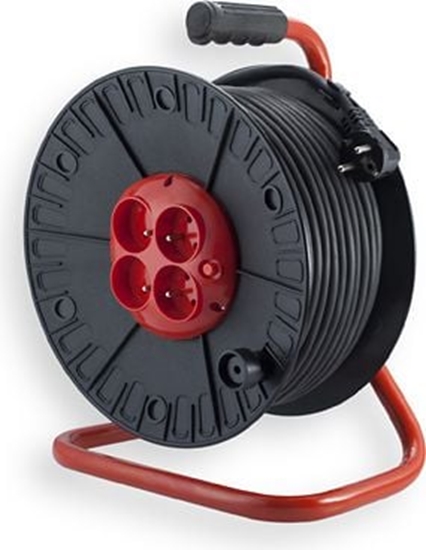 Picture of Elgotech Przeduacz bbnowy HARD 4 x GS czarny 25m (PZB-40-25G/2,5)