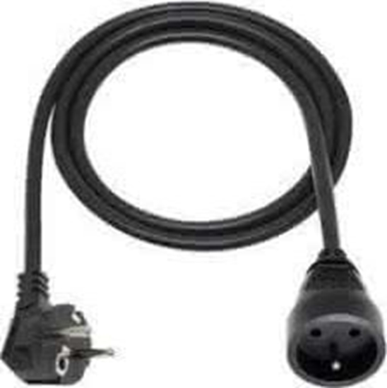 Picture of Elgotech przeduacz Economic 1 gniazdo z/u 5m czarny (EPS-105-2)