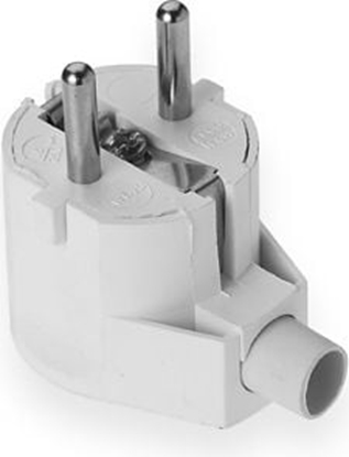 Picture of Elgotech Wtyczka ktowa 16A 250V Biaa (WT-20)