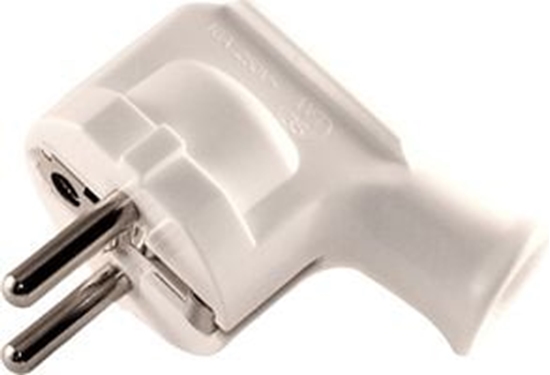 Picture of Elgotech Wtyczka ktowa 16A 250V Biaa (WT-35)