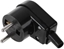 Attēls no Elgotech Wtyczka ktowa z/u 16A 250V czarna standard (WT-20S-2)