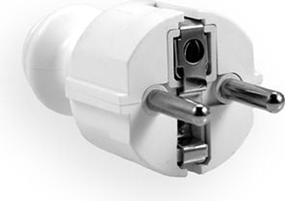 Picture of Elgotech Wtyczka prosta 16A 2P+Z 230V Biaa (WT-30)
