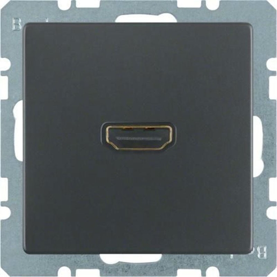 Picture of ELS Elektrotechnika Gniazdo HDMI antracyt aksamit Q.1/Q.3 3315426086