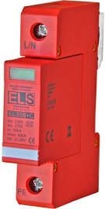 Attēls no ELS Elektrotechnika Ogranicznik przepi B+C 1P 275V 60kA 1,5kV (EL30B+C 1P)