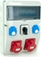 Picture of ELS Elektrotechnika Rozdzielnia budowlana 32A/5 + 16A/5 + 2*GS 230V + zabezpieczenia + rónicówka + wycznik L-0-P, 12NO22C11C11CFLP