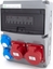 Изображение ELS Elektrotechnika Rozdzielnica budowlana 32A/5P + 16A/5P + 2*GS 230V + zabezpieczenia, 11NO22C11C11C
