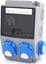 Picture of ELS Elektrotechnika Rozdzielnica budowlana, ogrodowa 4*GS 230V + zabezpieczenia, 6NO42C00