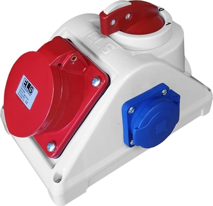 Attēls no ELS Elektrotechnika Rozdzielnica COMBO 16/5 0-1 1x230V IP44