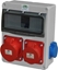 Picture of ELS Elektrotechnika Zestaw zasilajcy MIKO-8M 32A/5P + 16A/5P + 2x230V IP44 E901308013