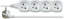 Picture of Emos Przeduacz 4-gniazda z/u 2m /H05VV-F 3G1/ biay P0412