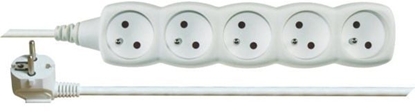 Picture of Emos Przeduacz 5-gniazd z/u 2m /H05VV-F 3G1/ biay (P0512)