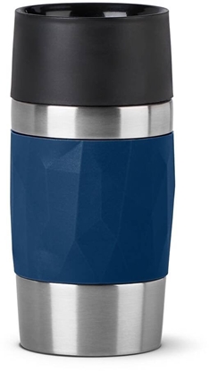 Picture of Emsa Travel Mug Compact thermal mug 0.3 liters (dark blue, screw cap)