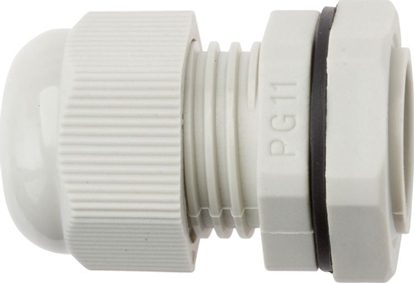 Attēls no Ergom Dawnica kablowa poliamidowa PG11 IP68 DP 11/H szara E03DK-01030100301