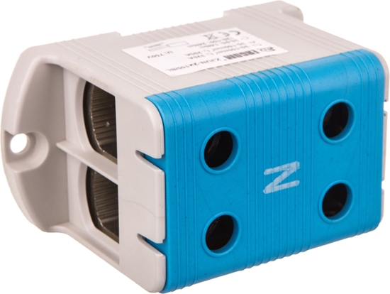 Изображение Ergom Zczka szynowa 1-torowa ZJUN 2 x 240mm niebieska (R34RR-07010021801)