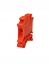 Picture of Ergom Zczka szynowa jednotorowa czerwony ZJU2-4/RD R34RR-07010000335 /50szt./