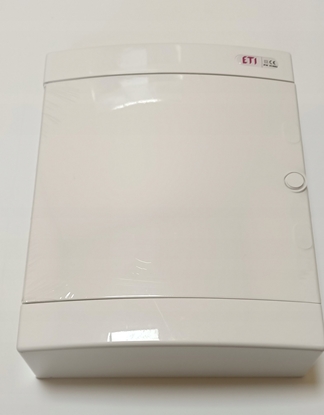 Attēls no Etipo Obudowa natynkowa ETI Polam 001101301 ECT24PO MEDIA wyposaona w pyt i gniazdko