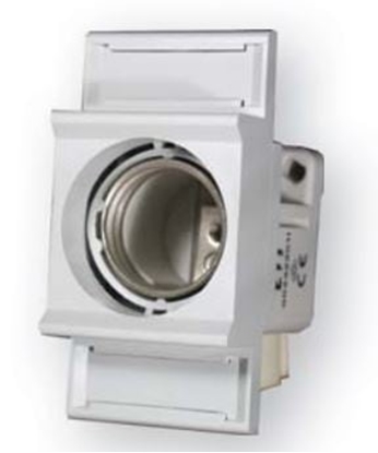 Изображение Eti-Polam Gniazdo bezpiecznikowe EZN 63-ZP na szyn 1P DII 63A 500V 002323028