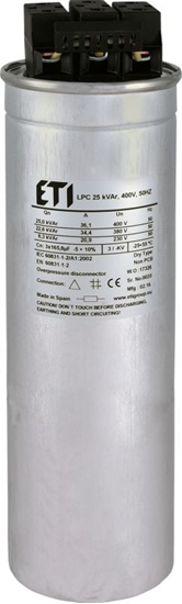 Picture of Eti-Polam Kondensator CP LPC 25 kVAr 400V 50HZ (004656754)
