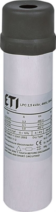 Attēls no Eti-Polam Kondensator LPC 25 kVAr 440V 50Hz (004656710)