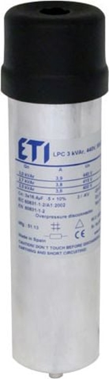 Изображение Eti-Polam Kondensator LPC 3 kVAr 400V 50Hz (004656703)