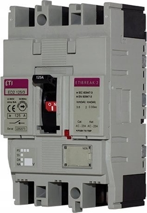Изображение Eti-Polam Rozcznik izolacyjny 4P 160A 2,8kA ED2S 160/4 004671282